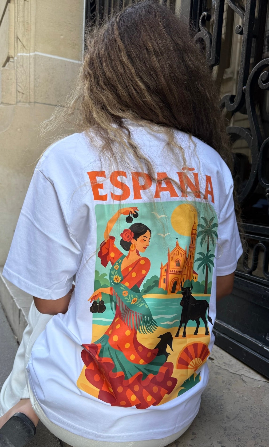 T shirt España - Blanc