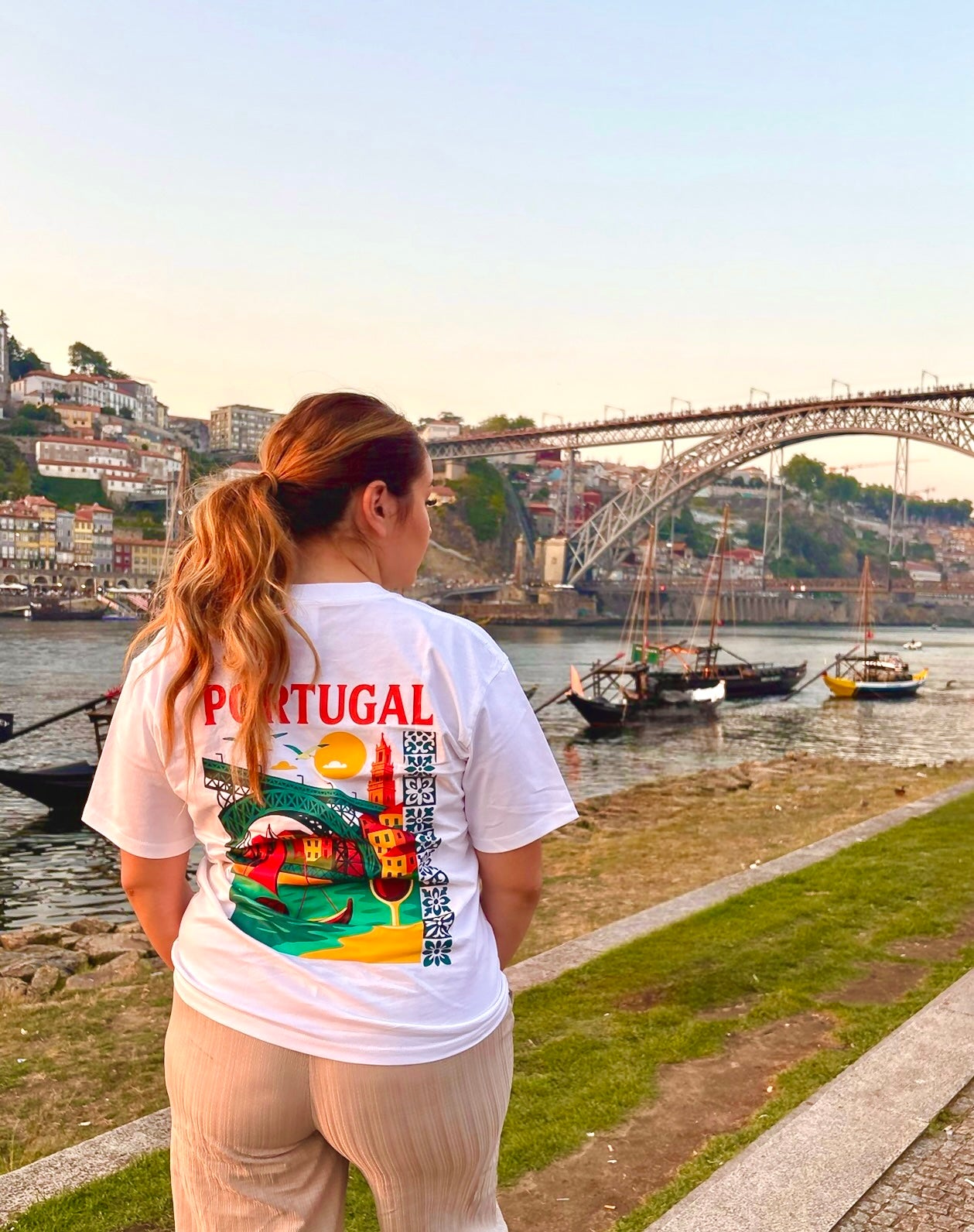 T-shirt Douro – Blanc