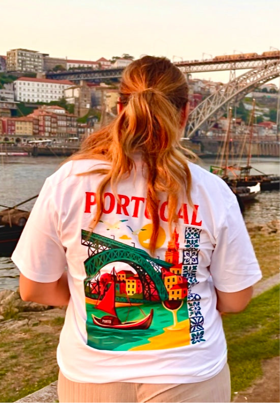 T-shirt Douro – Blanc