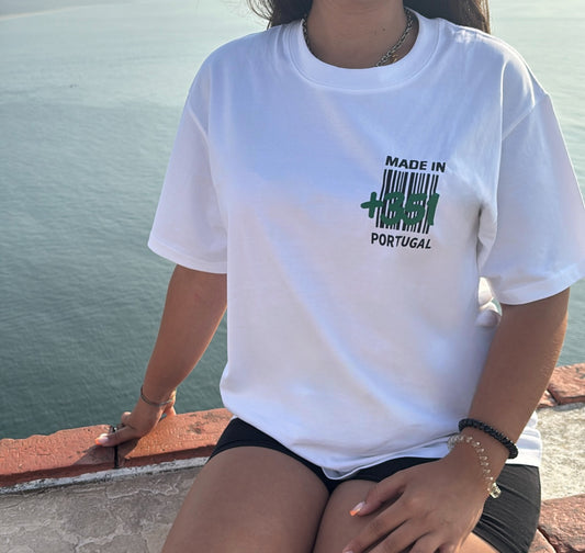 T-Shirt First Class - Blanc